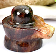 Gomed Hessonite Shivlinga - 68 gms